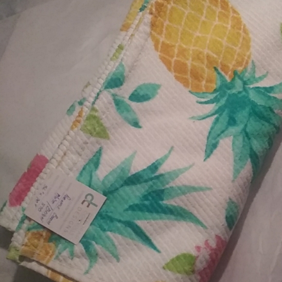 Large Beach by Deborah Connolly Other - Hotel Size Beach Pineapple Bloom Deborah Connolly